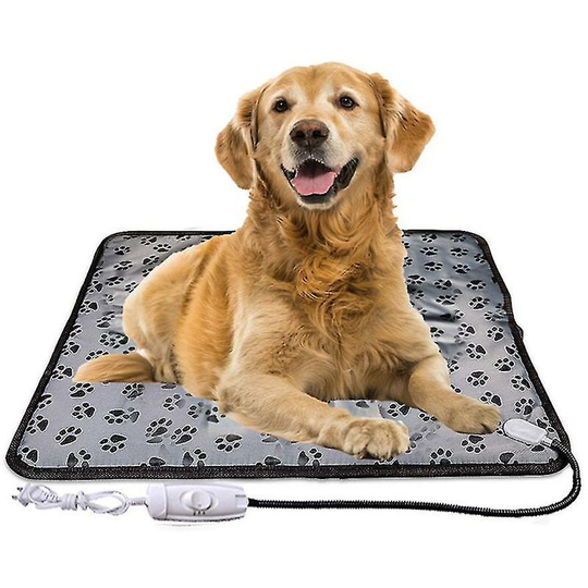 Dog Cat Electric Blanket Pet Bed Mat Waterproof Anti-bite Adjustable Temperature Chair Cushion