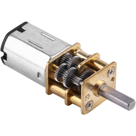 6V 1:1000 High Torque Gear Motor, 10/15/20 rpm Reduction Gear Motor For Smart Robot Car Toy, Model Airplane Toys Reduction Motor (6V 10RPM)