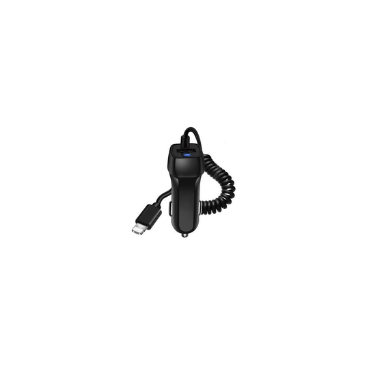 (FOR IPHONE BLACK) Car Charger Fast Car Phone Charger