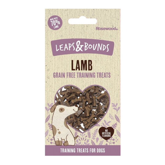 Rosewood Leaps & Bounds Lamb Training Treats 100g