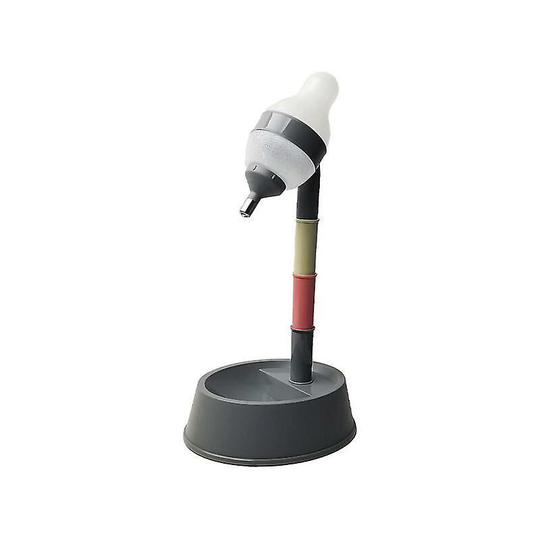Automatic pet drinker dog bowls water bottles universal dog drinker feeder liftable dispenser bowl puppy pet dog bottle Grey