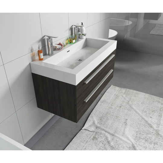Sandry 100mm Wall Hung Double Vanity Unit