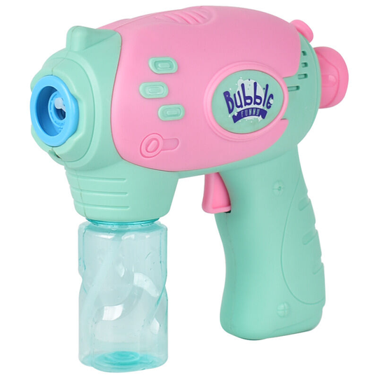Submarine fully automatic bubble machine Children's cartoon electric bubble gun Outdoor bubble blowing toy pink