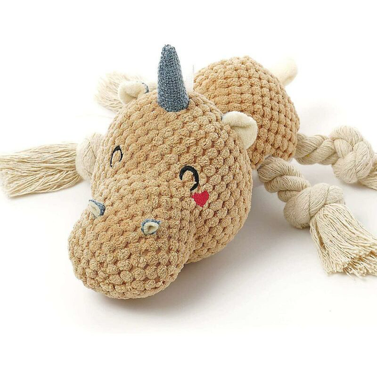 Deckon - Dog Plush Toys,sturdy Squeaky Toys For Dogs,interactive Stuffed Dog Chew Toys For Small,middle,large Dogs Reducing Boredom
