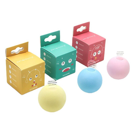 Interactive Toy Cat Ball Interactive Toys Cat Catnip Ball Chew Balls Cats Chase Balls with 3 Animal Chirping Sounds for Pets Kitten Dogs