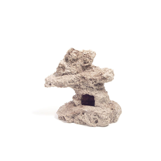 Blue Ribbon Stackable Reef Rock Buff Medium 20x12x19cm