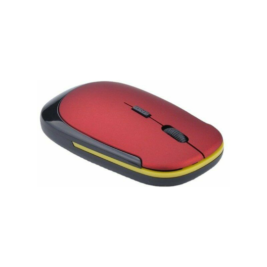 Red USB Mouse Mini 2.4G Silent OpticalWireless Mouse Positioning Mouse for Computer Laptop