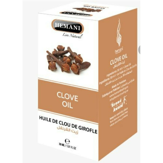 Hemani Clove Oil 30ml Natural Herbal Supplement for General Wellness