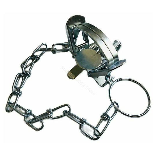 Metal Coil Spring Outdoor Trap for Fox Bobcat Vole Skunk Muskrat Rabbit Pest Control Garden Tool