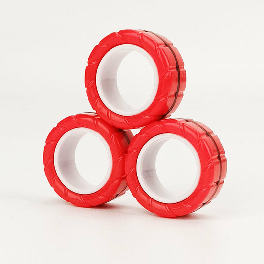 Heguyey - Magnetic ring decompression toy for adults and children