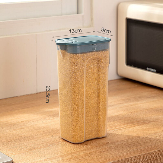 Airtight Food Storage Boxes(Does not contain grain)Blue Snack Nut Storage Box