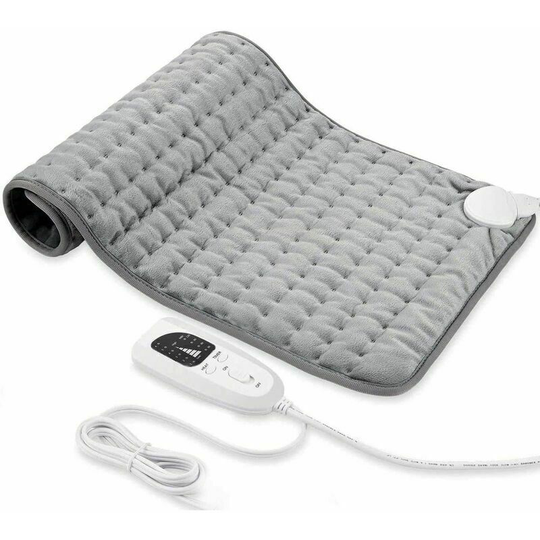 Electric Heating Pad Physiotherapy Heating Blanket Gray European Standard 30*60CM