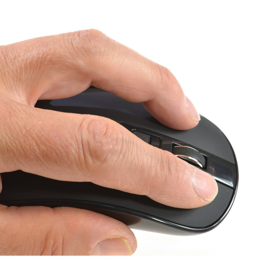 Victsing Wireless Mouse 2.4GHz Slim Silent Noiseless PC079BB