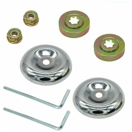 8pcs Brush Cutter Blade Attachment Kit Attachment Metal Blade Stihl Brush Cutter Lawn Mower