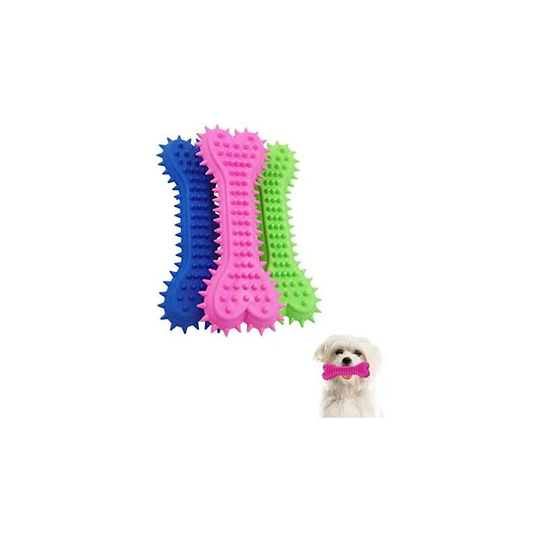 3 Pcs Dog Chew Toys Dog Toothbrush Stick Durable Natural Rubber Dog Care Cleaning Puppy Teeth Preven