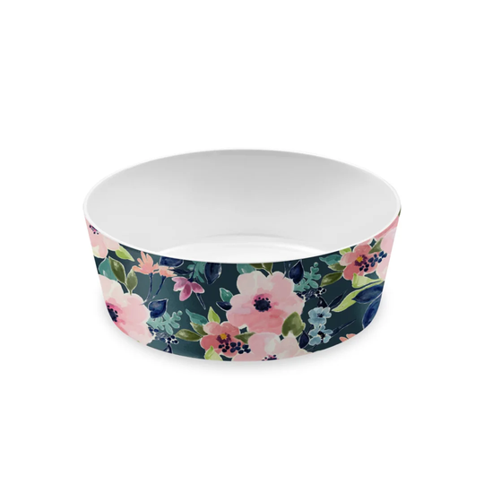 Mercedes Floral Pet Bowl