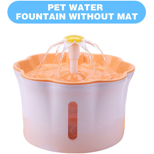 Lifcausal - 2.6L Automatic Pet Water Fountain Silent Drinking Electric Water Dispenser Feeder Bowl for Cats Dogs Multiple Pets