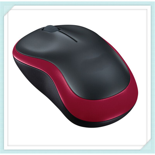 2.4G Wireless Mouse Mouse Ergonomic Symetrical Mouse Mice with 10M Wireless Transmission Distance Red