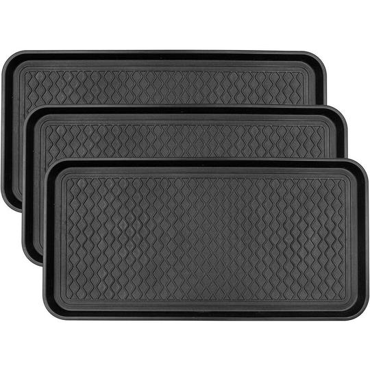 3 Pack Friendly Utility Boot Tray Mat