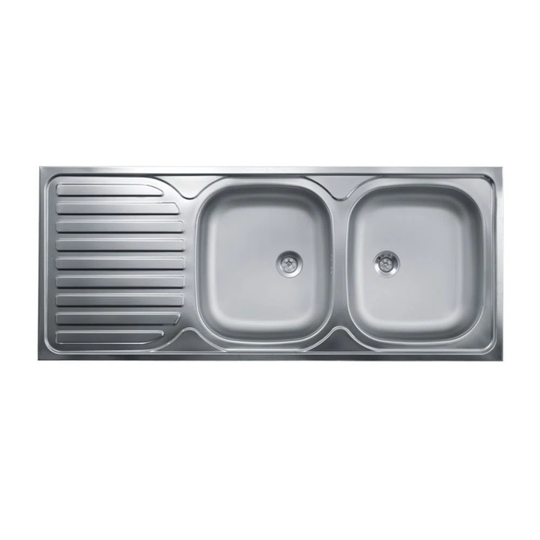Ruffin 2 Bowls Inset Kitchen Sink