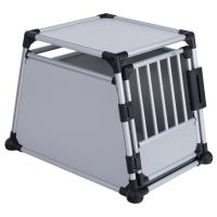 Trixie Aluminium Dog Crate - Size M: 63 x 90 x 65 cm (L x W x H)