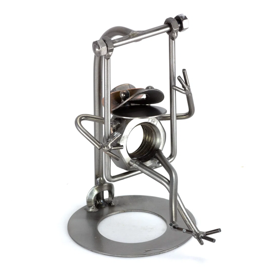 Frog Head Swing Screw Man Pigott