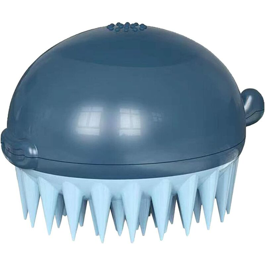 Bubble Brush for Dog Bathing - Pet Grooming Brush Shampoo Dispenser | Pet Grooming Brushes for Soothing, Washing,