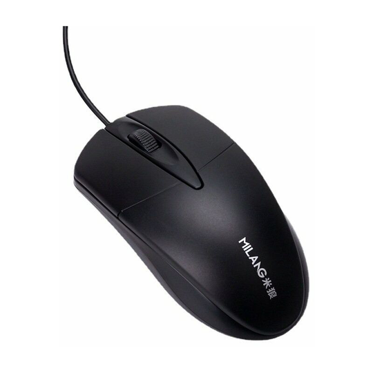Benobby Kids - usb Optical Button Mouse for Windows and Mac Black