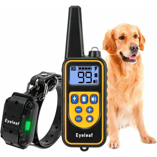 Swyeoot - kueatily dressing collier For Dog With Beep vibra Shock Waterproof Dog Dressage and Rechargeable Dog Collar 800 plores electric collier for