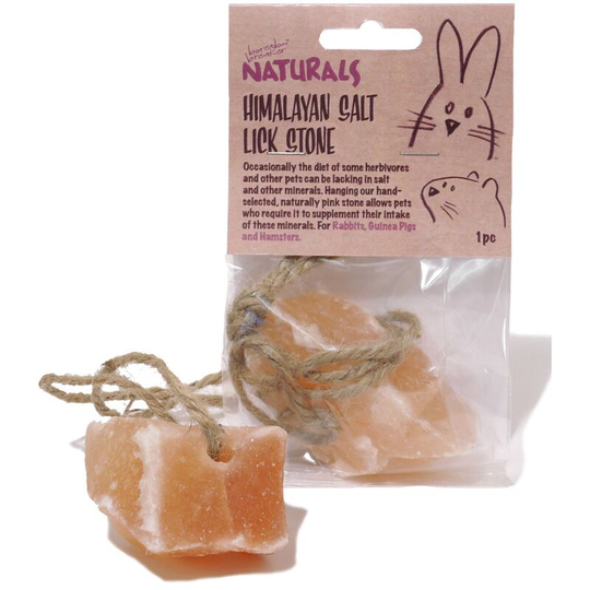 Himalayan Small Pet Salt Lick (One Size) (Light Orange/Light Brown) - Light Orange/Light Brown - Rosewood