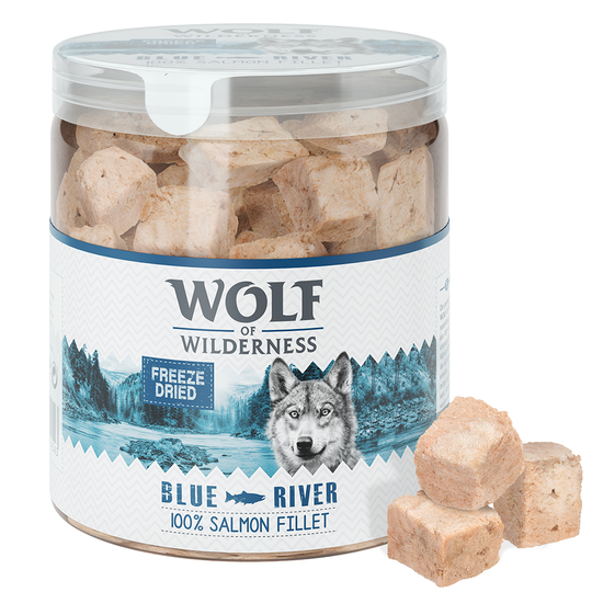 Wolf of Wilderness RAW Freeze-dried Snacks Saver Packs - Salmon Fillet (4 x 70g)