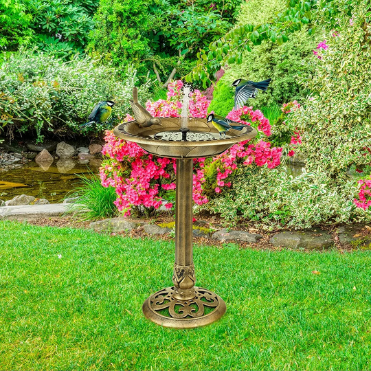Solar Bird Bath