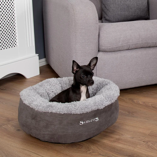 Cosy Bolster Cushion in Brown/Grey