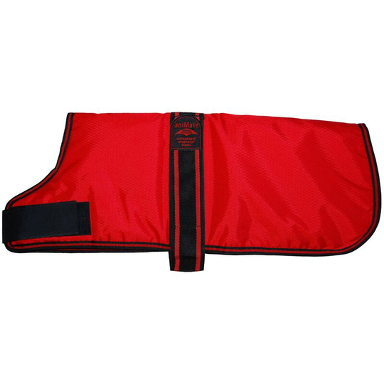 The Animate Company Padded Waterproof Coat (30.5cm) (Red) - Red