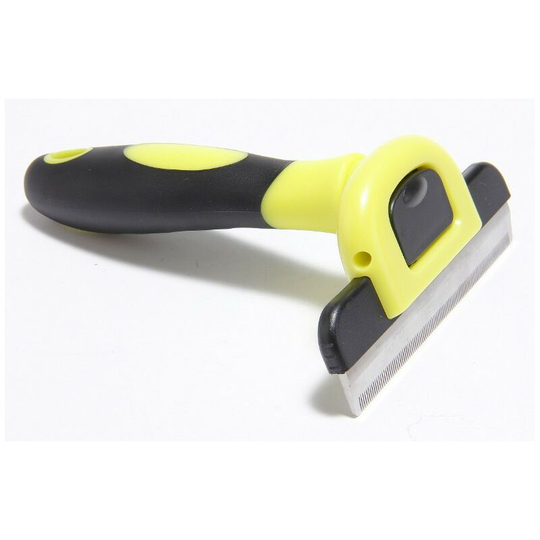 Pet Cleaning Products, Pet Comb, Automatic Hair Removal Brush, Hair Removal Comb, Comb for Dogs and Cats (Yellow)