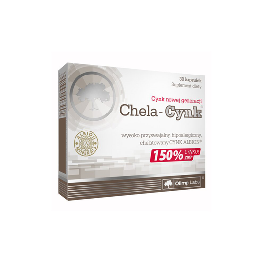 Olimp Chela-Cynk, cynk 15 mg, 30 kapsułek