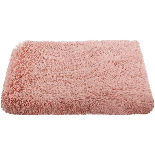 Bearsu - High-quality mats, thin mats, soft and soft pet beds, suitable for small, medium and large cat dogs XZ008 (XL(70 * 100CM), Pink)