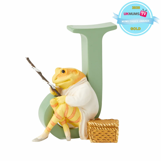 Peter Rabbit Letter J Figurine