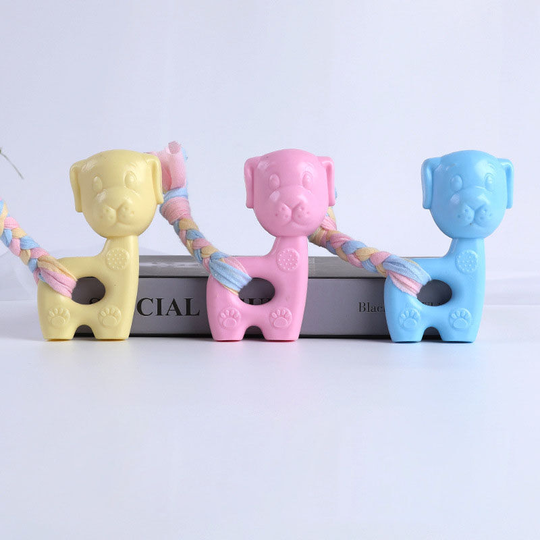 Puppy Chew Toys, 3 Pcs Dog Teething Chewing Toy Set ,Interactive Pet Toys Gift puppy - Muff