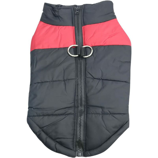Pet Dog Warm Coat Jacket Waterproof Clothes Small Medium Large Pet Dog Cat Apparel Clothing Spring Autumn Winter (m, Red)