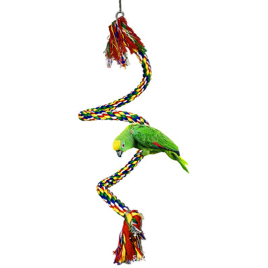 Birds Rope, Parrot Rope Toy Rabbit Bird Toy 1M