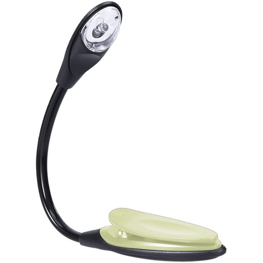 Handy Portable Travel Book Reading Light Mini led Clip Reading Light Fine Handy Portable Travel Book Reading Light Mini led Clip Reading Light, Gray
