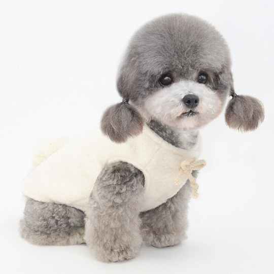 Benobby Kids - Autumn and winter pet clothes warm dog clothes Teddy Pomeranian vip clothes small dog clothes cat clothes m (chest 35', neck 24', back