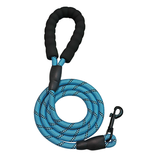 Betterlifegb - Braided Leave Long Dressage For Dog Lead Education Rope 1.5m Retriever Coverage Pet Stroke Stroke Training Leash For Small Gros Dog