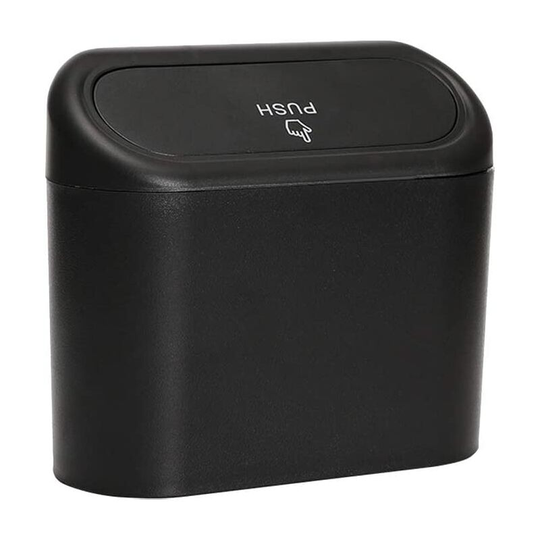 Car Trash Can With Lid Mini Hanging Type Portable Hanging Waterproof Automotive Trash Can Car Rubbish Bin with Lid