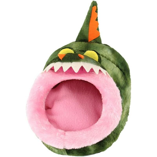 Echoo - Small Animal House Nest Cozy Warm Plush Cotton Sleeping Bed Cave Accessories For Lgel Cat Rabbit Ham