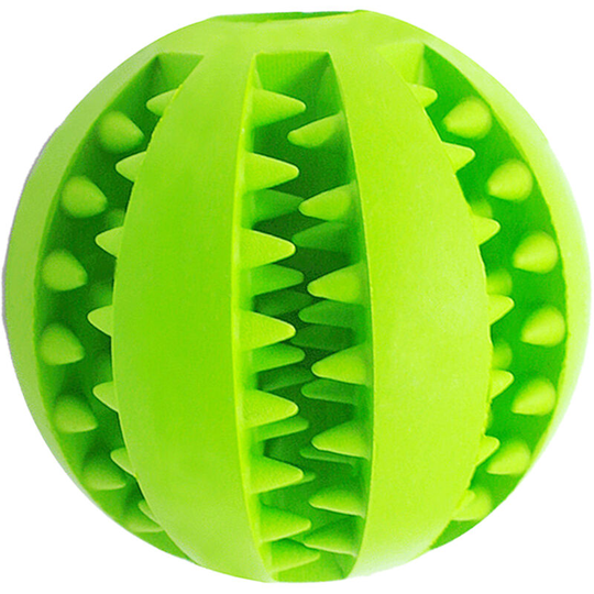 Superseller - Dog Toy Ball, Nontoxic Bite Resistant Toy Ball for Pet Dogs Puppy Cat, Dog Pet Food Treat Feeder Chew Tooth Cleaning Ball Exercise Game