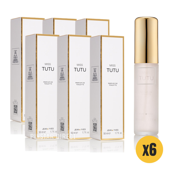Milton Lloyd Miss Tutu Womens Perfume 50ml x6