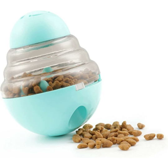 Dog Treat Dispenser, Dog Food Dispenser, Leaky Dog Toy, Adjustable Food Hole, Interactive Food Dispe Thsinde