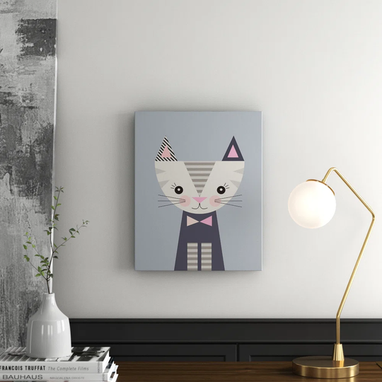 'Kitten' on Canvas
